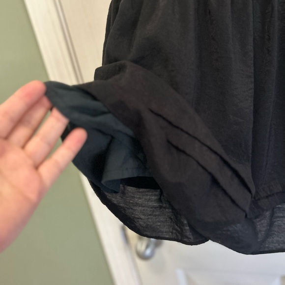 Black Ruffle Dress - Picture 3 of 4